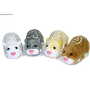  Zhu Zhu Pets Set of 4 Hamster Toys Squiggles, Num Nums 