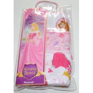   Princess Sleeping Beauty Toddler Girls Panty Pack 3 Pair Size 4T