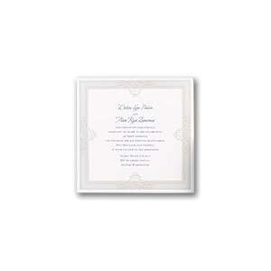  Trimmed Wedding Invitation