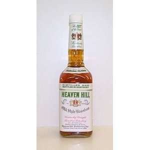  Heaven Hill Bourbon White 4 Year Old 80@ 1 Liter Grocery 