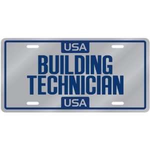  New  Usa Building Technician  License Plate Occupations 