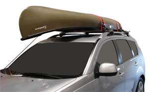 Malone Big Foot Pro Universal Car Rack Canoe Carrier with Bow and 