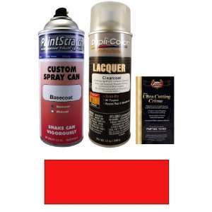   Electric Red Spray Can Paint Kit for 2010 Hyundai i10 (H4) Automotive