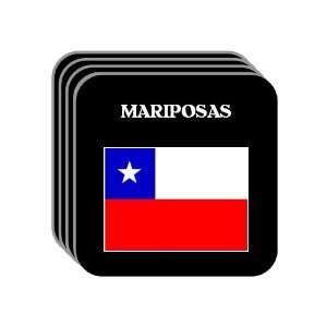  Chile   MARIPOSAS Set of 4 Mini Mousepad Coasters 