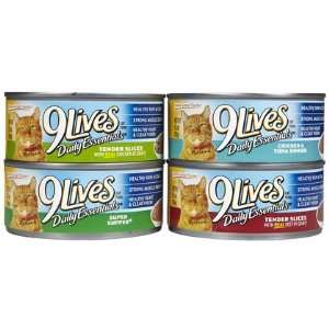 9Lives Daily Essentials Variety Pack   36 x 5.5 oz (Quantity of 1)