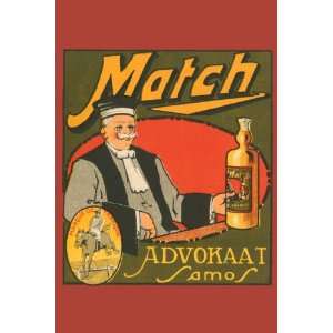  Match Advokaat Samos 20x30 Canvas