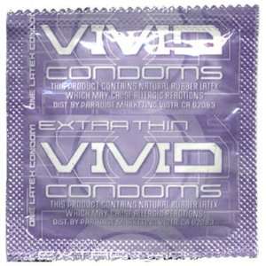  Vivid Extra Thin Condoms 24 Pack