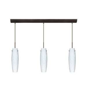 Tutu Three Light Pendant with Bar Canopy Bulb Type Incandescent 