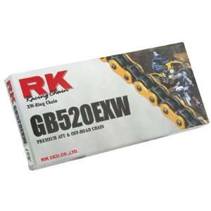  RK Racing Chain GB520EXW 90 90 Links Gold XW Ring Chain 