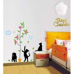   & Tree Decor Mural Art Wallpaper Sticker KRS 0104