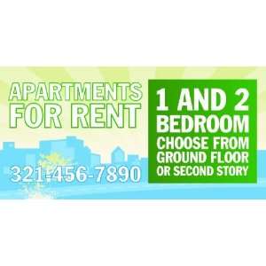  3x6 Vinyl Banner   Real Estate Specialized Apartments For 