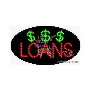  Loans LED Business Sign 15 Tall x 27 Wide x 1 Deep 