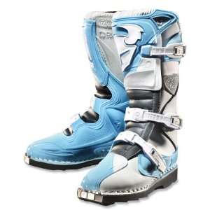   Quadrant Boots , Color White/Blue, Size 5 XF3410 0238 Automotive