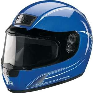   Phantom Warrior Snow Helmet Blue Extra Large XL 0121 0282 Automotive