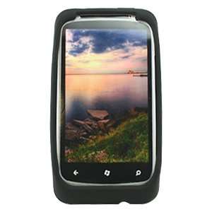 Premium Black Silicone Skin for HTC Radar 4G PI06110 