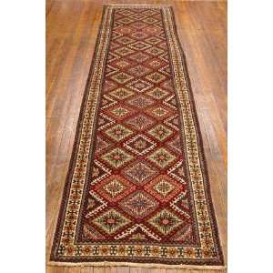    3x14 Hand Knotted Tabriz Persian Rug   140x31