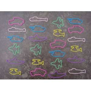  MILITARY SHAPED RUBBER BANDS SILLY BANDS 48 COUNT Toys 