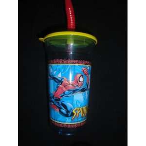  (23 count) SPIDER MAN SIPPING CUP   TUMBLER PARTY FAVORS 