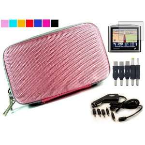   Carrying Case for TomTom GPS 4.3 + Screen Protector Kit + Car Charger