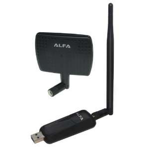  Alfa AWUS036NEH 1000mW 1W 802.11g/n High Gain USB Wireless 