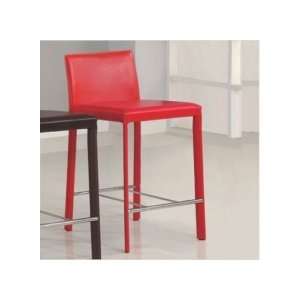  Evens Collection 24H Barstool   Coaster 100329RED 