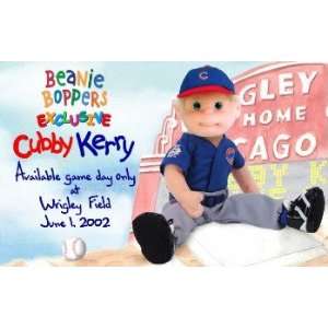   Bopper   CUBBY KERRY ( Wrigley Field Gameday Giveaway ) Toys & Games