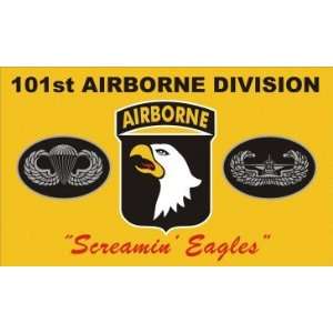  NEW 101st Airborne Division Screamin Eagles 3x5 Flag 