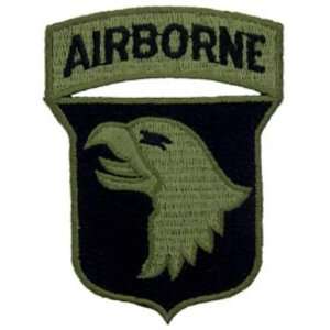 U.S. Army 101st Airborne Division Patch Green 3 Patio 