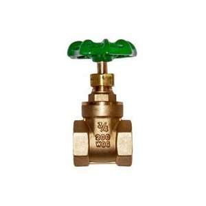   10133 N/A 3/4 Forged Brass Gate Valve with Hard Seat   IPS 10133