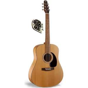 Seagull S6 Original Acoustic Guitar with QI and Free Tric 
