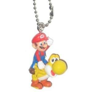 Nintendo Super Mario Galaxy 2 Riding Yellow Yoshi Keychain 