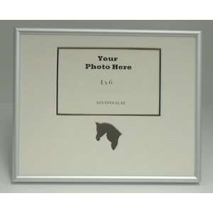 Brown Horse Riding Western or Equestrian Photo Frame 8 x 10 with 4 x 