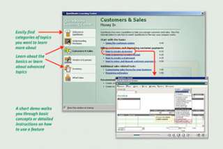Learn QuickBooks quickly with built in tutorials. .