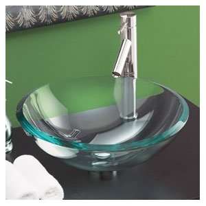  Decolav 1119T 17 Transparent Tempered Glass Sink