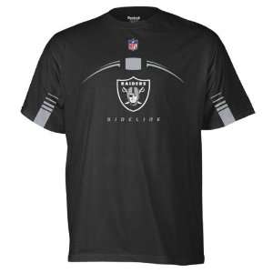   Oakland Raiders Sideline Gun Show Black T Shirt