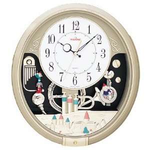  Country Crown Deco Motion Clock SS 96635