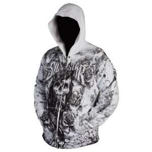  Silver Star Keffiyeh Hoodie