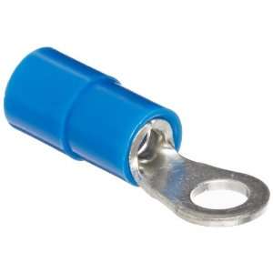 Morris Products 11336 Ring Terminal, Nylon Insulated, Blue, 16 14 Wire 
