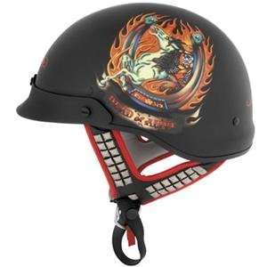  KBC Ed Hardy Dead or Alive Nomad Helmet   Medium/Matte 