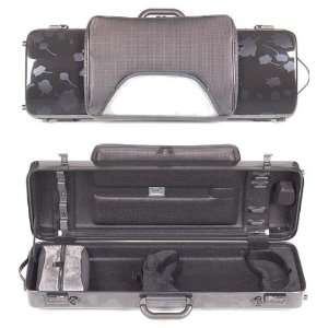 Bam France Hightech 4/4 Violin Case with Limited Edition Black Fleurs 