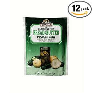 Mrs. Wages Bread & Butter Pickle Mix, 8 Ounce Packages (Pack of 12)