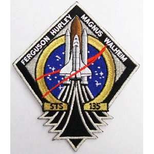  STS 135 Mission Patch Arts, Crafts & Sewing