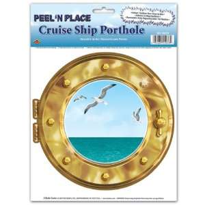  Cruise Ship Porthole Peel N Place Case Pack 120   708134 