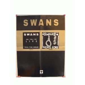  Swans Poster Real Love Live The 