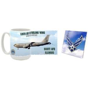  USAF 126th Air Refueling Wing Mug/Coaster Kitchen 