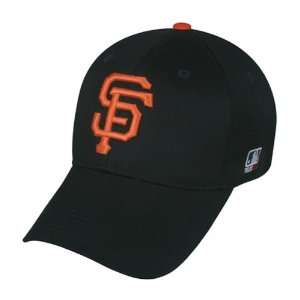 MLB YOUTH San Francisco GIANTS Home Black Hat Cap Adjustable Velcro 