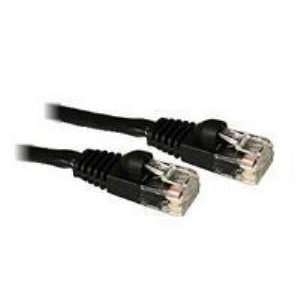  150ft CAT5e Snagless Patch Cable Black Electronics