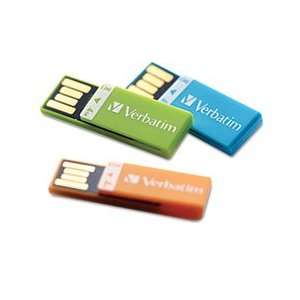   VER97563 Verbatim® DRIVE,CLIPIT,USB,4GB,3PK