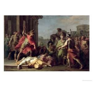  The Death of Lucretia, 1784 Giclee Poster Print