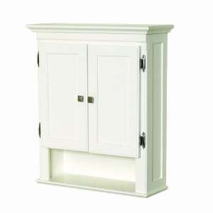 Zenith Products 9718DWA Sanibel Wall Cabinet, Distresssed White 